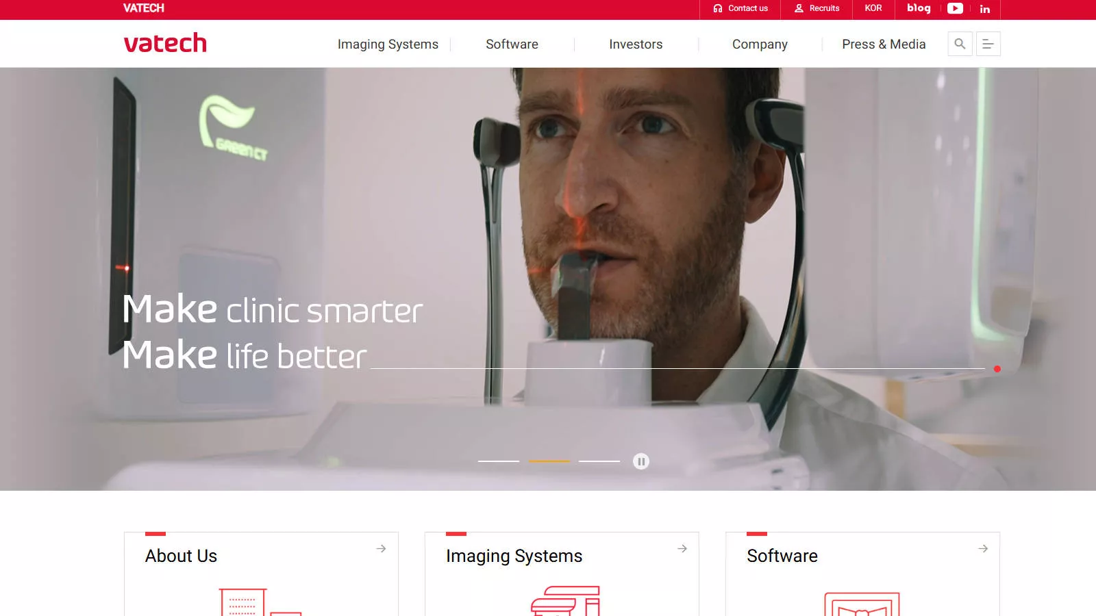 Vatech dental X-ray imaging systems