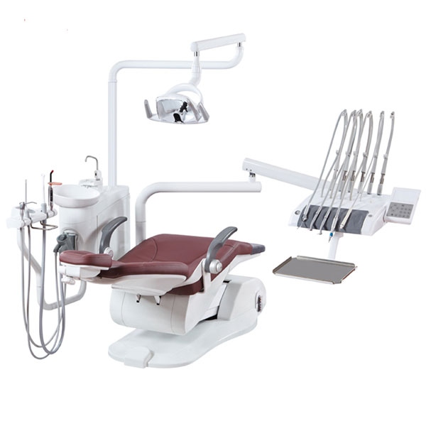 UMG-03H Two Armrest With Knee Touch With Touch Screen Tray Dental Unit Chair
