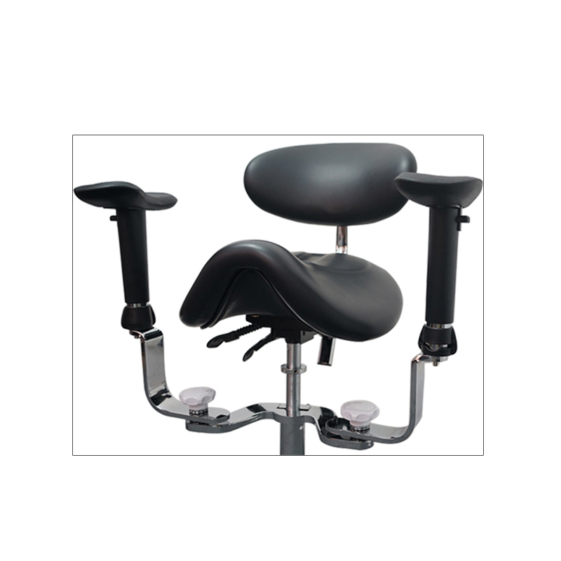SV046 Saddle Seat Deluxe Dental Doctor Chair With Armrest 