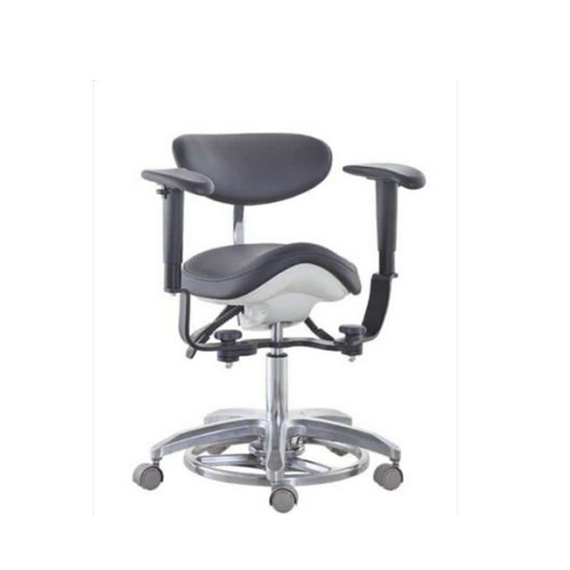 SV046 Saddle Seat Deluxe Dental Doctor Chair With Armrest 